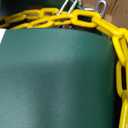 High Back Full Bucket Toddler Swing Seat with 3- Point Adjustable Safety Harness, 66 inch Detachable Chain,Suitable for Babies Aged 6-24 Months，Baby Swing for Swingset (Green)