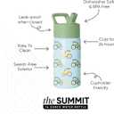Simple Modern Kids Summit Water Bottle with Straw Lid | 14oz Stainless Steel Cup Insulated Tumbler for Toddlers, School | Tractor Fun
