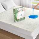 Softhour Full Size Rayon Made from Bamboo Waterproof Mattress Pad Cover, Soft Breathable Cooling Mattress Pad Cover, Deep Pocket Stretches up to 21 Tightly Fitted Mattress Protection