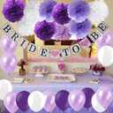 Cheese Cloth 8 Pack, 8 pack dark purple cheridal shower decoration