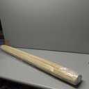 CALYX INTERIORS Cordless Bamboo Roman Shade Blind, Light Filtering, 46.5" W x 48" H, Ceylon Natural, Neutral and Yellow Wood Tones. Limited Privacy