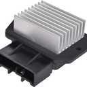 Automatic Blower Motor Resistor Compatible with 2011-2015 Ram 1500 2500 3500 2011-2014 Dodge Avenger Journer Wrangler Chrysler 200 2006-2011 Cadillac DTS Replace#25770670 68048901AA 499300-2131