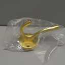 Gold Hooks 4 Pack Towel Hooks Golden Yellow
Color Varies by Lighting See Images, Gold Wall Hooks Heavy Duty, Metal, for Hanging Coats and Hats Towel Bathrooms