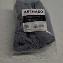 Archaeo Washed Cotton Twist Tab Curtain, 52" x 84", Storm Blue