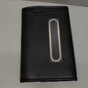 Car Tissue Holder, WHHMK Tissue Box Cover Keep Car Tidy, Premium PU Leather Backseat Napkin Rectangle Organizer, Extra Large Tissue Box Storage in Auto Fits for 100-150 Regular Size Tissues, Black