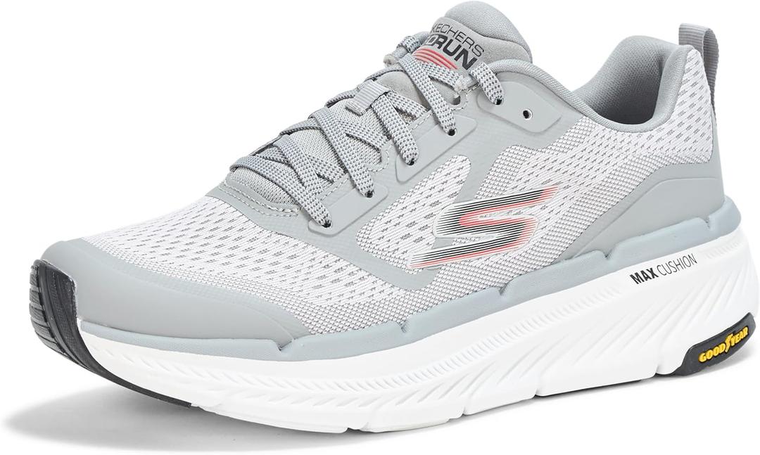 Skechers Men's Max Cushioning Premier Vantage 2.0 Sneaker (Grey, 12)