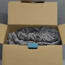 JIAMEIDING Electric Heated Blanket Throw, Super Soft Flannel 50" x 60" Heating Throw with 3 Fast Heating Levels & 4 Hours Auto Off, Machine Washable, ETL&FCC Certification, Home Office Use, Grey