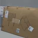 2-Tier Bamboo Laundry Washer and Dryer Countertop White, 54 x 27.55 inches