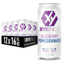 Xyience Blueberry Pomegranate Energy Drink, 16 fl oz can (Pack of 12)