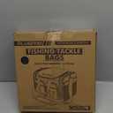 PLUSINNO Tackle Bag - Expandable Fishing Bag for Saltwater & Freshwater - Water Resistant Fishing Gear Shoulder Bag For Men, All-purpose Carrying Bags for Outdoors