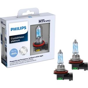 Philips Automotive Lighting H11 Vision Upgrade Automotive Replacement Headlight Bulb, for High Beam, Low Beam, and Fog Positions (Pack of 2)