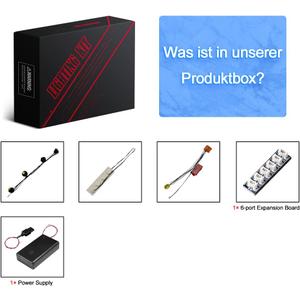 LED Light Set for Lego 10300 Back to the Future, LED Lighting Set for Lego Back to The Future Delorean DMC 12 Time Machine - Only Lights Set, No Lego Model (Standard Version)