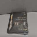 2 x &And Per Se Premium Champagne Gold Metal Gel Pens, 6 Pack with 2 Extra Refills, 0.7mm Medium Point Black Ink Quick-Dry No-Smudge Luxury Writing Pens for Office, Executive Gifts, Weddings Occasions