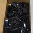 Chumia 50 Pieces Gridwall Hooks Hangers Notch Display Hooks Utility Gridwall Hanging Hooks Accessories for Picture Photo Frame Painting Artworks Panel Office Home Grid Panel (Black)