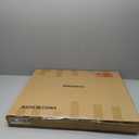 Rustic Scalloped Oval Mirrors for Bathroom 18 X 24 Inch, Hanging Distressed White Wooden Framed Vintage Mirrors for Wall Decor Living Room, Farmhouse Wavy Entryway Wall Mirror Decorative (Style1)