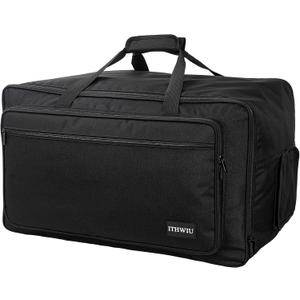 Speaker Carrying Bag with Thickened Sponge for Compact 15" Speaker Cabinets; Heavy-Duty Fits QSC K15, Yamaha DXR15 and more (IT-TOTE15), Black