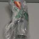 mDesign Plastic Modern Compact Toilet Plunger and Toilet Bowl Brush for Bathroom Storage Organization - Sturdy, Heavy Duty, Deep Cleaning Accessories - Hyde Collection - Set of 2 - Silver