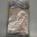 Brizled Christmas Lights Multicolor, 16FT 25 LED Faceted C9 Outdoor Christmas Lights Connectable, 120V UL Certified Xmas Tree Light, Waterproof String Light for Xmas Tree, Wreath, Roof, Patios