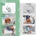 Dog Cone Collar for Recovery: Soft Elizabethan Collar Alternative to Stop Licking, Adjustable Pet Cone for Large, Medium, Small Dogs, for Surgery, Spay, Injury, Skin Treatment