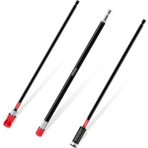 3 PCS Muliti Torsion Impact Bit Holder, 12 Inches Extension Drill Bit Holder Hex Shank Quick-Change Locking Bit Holder