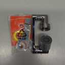 ST.THOMAS 1080 Swivel Faucet Extender,360 Swivel Robotic Arm Faucet Aerator,2 Sprayer Mode Kitchen Faucet Attachment Tap Head Replacement For Bathroom/Kitchen/Face/Hair