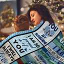 Grandson Gifts, Grandson Blanket from Grandma, Christmas Birthday Gift for Grandson from Grandparents, Grandson Graduation Party Gift Ideas, Grandson Valentines Gift Throw Blankets 60"X50"