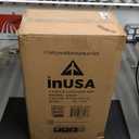 InUSA DEEP Luggage with GEL Handle | Spacious Traveling Suitcases, Travel Suitcase with Dual Spinner Wheels and Studs | 28 Inch Large Hardside Luggage | Rose Gold