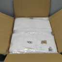 UGG Adalee Faux Fur Throw Blanket for Couch, Cozy Soft Blanket for Bed or Chair, Giftable Fluffy Throw, Machine Washable, Luxury Spring Home Decor, 50-inch x 70-inch, Natural White