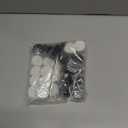 30Pcs Wire Cube Plastic Connectors (Black & White), Cube Connectors for Cube Storage Organizer and Wire Cube Storage, Higher Quality Wire Shelving Accessories