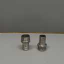 1-1/4"(32mm) Hose Barb to 1-1/4" NPT Male Threaded- Stainless Steel Hose Fitting Connector Adapter Pipe Fitting Pack of 2