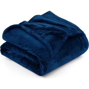 Fleece Blanket Navy Queen Size Lightweight Cozy Plush Microfiber Solid Bed Blanket Factory Shop Fleece Blanket Navy Queen Size Lightweight Cozy Plush Microfiber Solid Bed Blanket Factory Shop