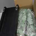 Dahey 2 Pack Wood Wall Planter Vase with Artificial Eucalyptus Farmhouse Wall Hanging Decor Pocket Planter for Indoor Fake Plants Greenery, Living Room Bedroom Kitchen Home Office Decoration, Black (Medium)