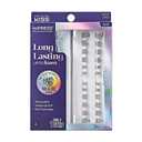 KISS imPRESS Falsies Long Lasting Self Adhesive Eyelashes, Demi Natural, 5 Day Extended Wear, 24 Natural Volume Lash Clusters (5,6,8,10,12, & 14mm), Precision Non-Stick Applicator