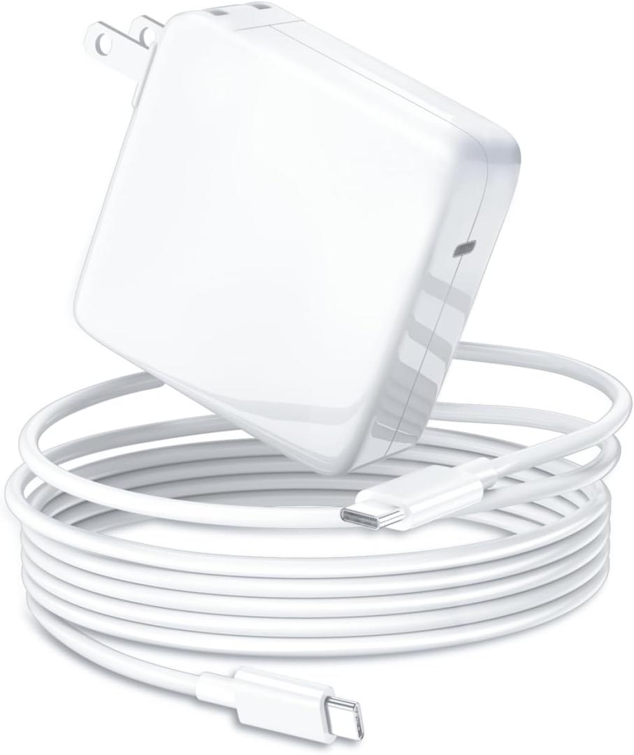 96W Replacement for MacBook Pro Charger USB C Power Adapter for Mac Book Pro Air 13 14 15 16 Retina M3 M2 M1 2023 2022 2021 2020 2019 2018 Fast Charging Charger Fit Iphone/1516/IPad & All USB C Device