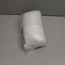 5 STARS UNITED Knee Pillow for Side Sleepers - Hip Pain Relief, Memory Foam Leg Cushion for Side Sleeping - Between Legs Pillow for Sciatica & Lower Back Pain, White (Standard)