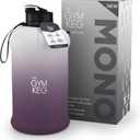 THE GYM KEG Sports Water Bottle Half Gallon Carry Handle Big Water Jug for Sport Large Reusable Water Bottles Eco-friendly Tritan BPA Free Plastic L