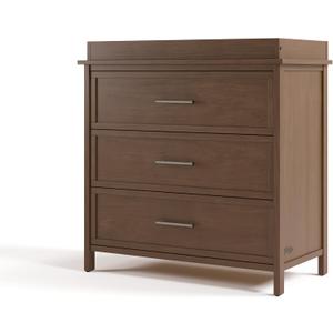 Graco Classic 3 Drawer Changing Table Dresser (Hazelnut) - GREENGUARD Gold Certified Baby Dresser with Changing Table Top, Includes Interlocking Drawer System Graco Classic 3 Drawer Changing Table Dresser (Hazelnut) - GREENGUARD Gold Certified Baby Dresser with Changing Table Top, Includes Interlocking Drawer System
