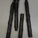 51inch Light-Up Wizard Staff with Green Crystal, Evil Witch Queen Magic Scepter Props Halloween Cosplay for Adult Women