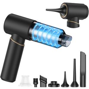 BSRCO Car Vacuum Portable Cordless with 15000Pa Strong Suction, Handheld Vacuum Cleaner 4-in-1 Cordless Vacuum with 2 Suction Modes,Type-C & HEPA Filter- Lightweight(1.25lbs) for Car, Home, Pet Hair