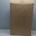 Furhaven Orthopedic Dog Bed for Large Dogs w/ Removable Washable Cover, For Dogs Up to 75 lbs - Ultra Plush Faux Fur & Suede Luxe Lounger Contour Mattress - Chocolate, Jumbo/XL