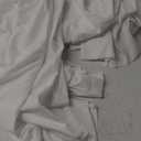 Sheer Curtain Girls Bedroom, Linen Solid Color White Sheer Curtains Long 2 Panels Grommet Bathroom Curtains Window Small  2 Panels, 59 x 84 Inch