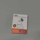 Replacement Brush Heads for Waterpik Sonic Fusion 2.0 - Flossing Toothbrush Head for Water pik with Color-Coded Rings & Hygienic Caps - 3 Pack White Soft Bristles - Compact Size