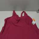 ANFILIA Tankini Tops for Women Swimwear Top Only Swim Tank Tops Modest Bathing Suit Top Size L