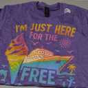 I'm Just Here for The Free Ice Cream Family Cruise Trip T-Shirt, Size M
