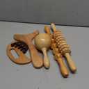 Wood Therapy Massage Tools 5-in-1 Lymphatic Drainage Massager Maderoterapia Kit Wooden Massager Body Sculpting Tools for Muscle Pain Relief, Anti-Cellulite, Body Contouring and Shaping