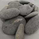 Simetufy 25 Pcs River Rocks for Painting, 2"-3" Painting Rocks, Flat & Smooth Rocks to Paint, Hand Picked Natural Stones for Painting, Cheap Crafts Rocks for Kids & Adults