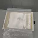 Blissy Silk Pillowcase - 100% Pure Mulberry Silk - 22 Momme 6A High-Grade Fibers - Silk Pillow Cover for Hair & Skin - Regular, Queen & King (Blissy White, Standard)