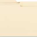 Smead File Folder, 1/2-Cut Tab, Assorted Positions, Legal Size, Manila, 100 per Box (15320)