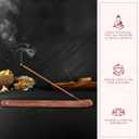 2 x Romance Incense Sticks - Natural Incense for Relaxation, Meditation and Creating a Serene Atmosphere(100 Sticks & 1 Burner Holder)