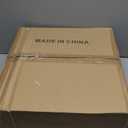 Dimmable LED Ceiling Light, White and Gold Light Fixture, Mid-Century Semi Flush Mount Ceiling Light 5CCT 2700K-6000K Ceiling Lamp for Laundry Room Kitchen, Bedroom, Hallway(15.8in)